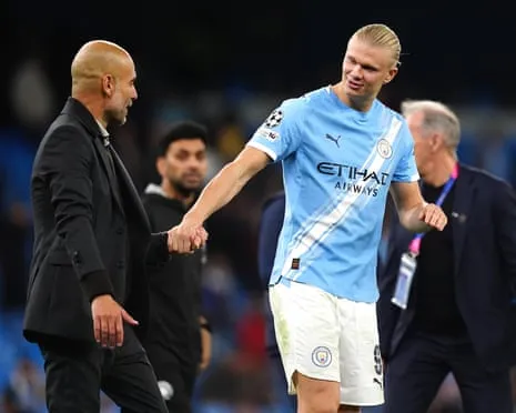 Haaland Becomes Part of Elite UCL 50-Goal Club, Praised by Pep as Ronaldo and Messi's Equal