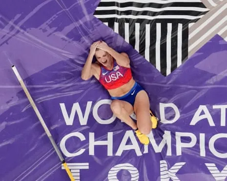 The American vaulter claims third world pole vault title in nail-biting Tokyo showdown