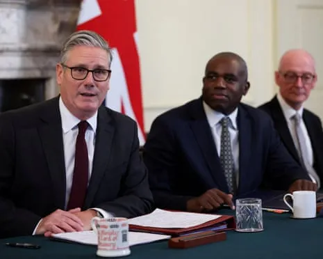 Starmer Leads Cabinet Session As Growing Tensions After Departure of Key Staffer