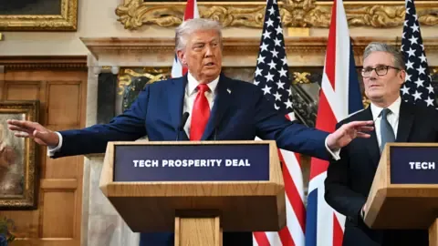 Donald Trump Suggests Keir Starmer May Employ Armed Forces to Control UK Borders